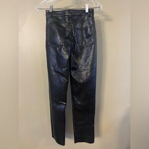 Wilfred Faux Leather Pants